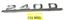 Picture of Mercedes 240D model sign 1158170715 USED